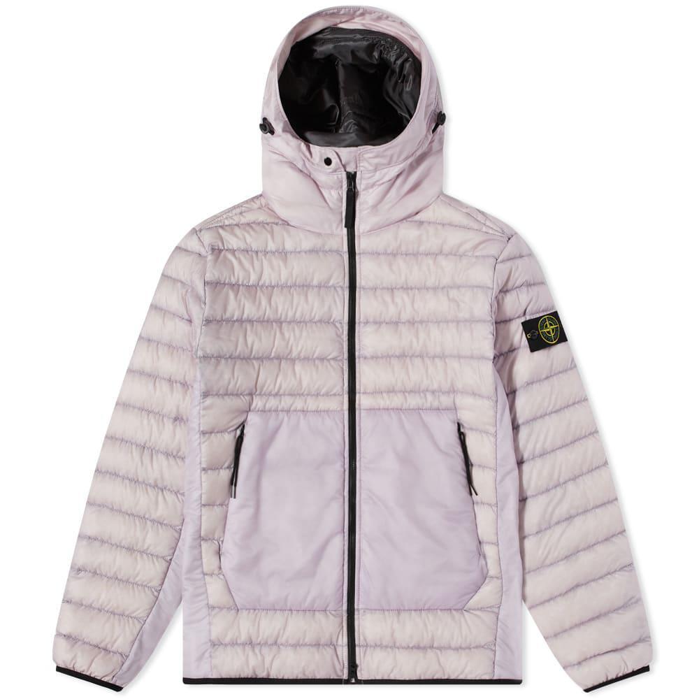 商品Stone Island|Stone Island Hooded Lightweight Down Jacket,价格¥3841,第1张图片