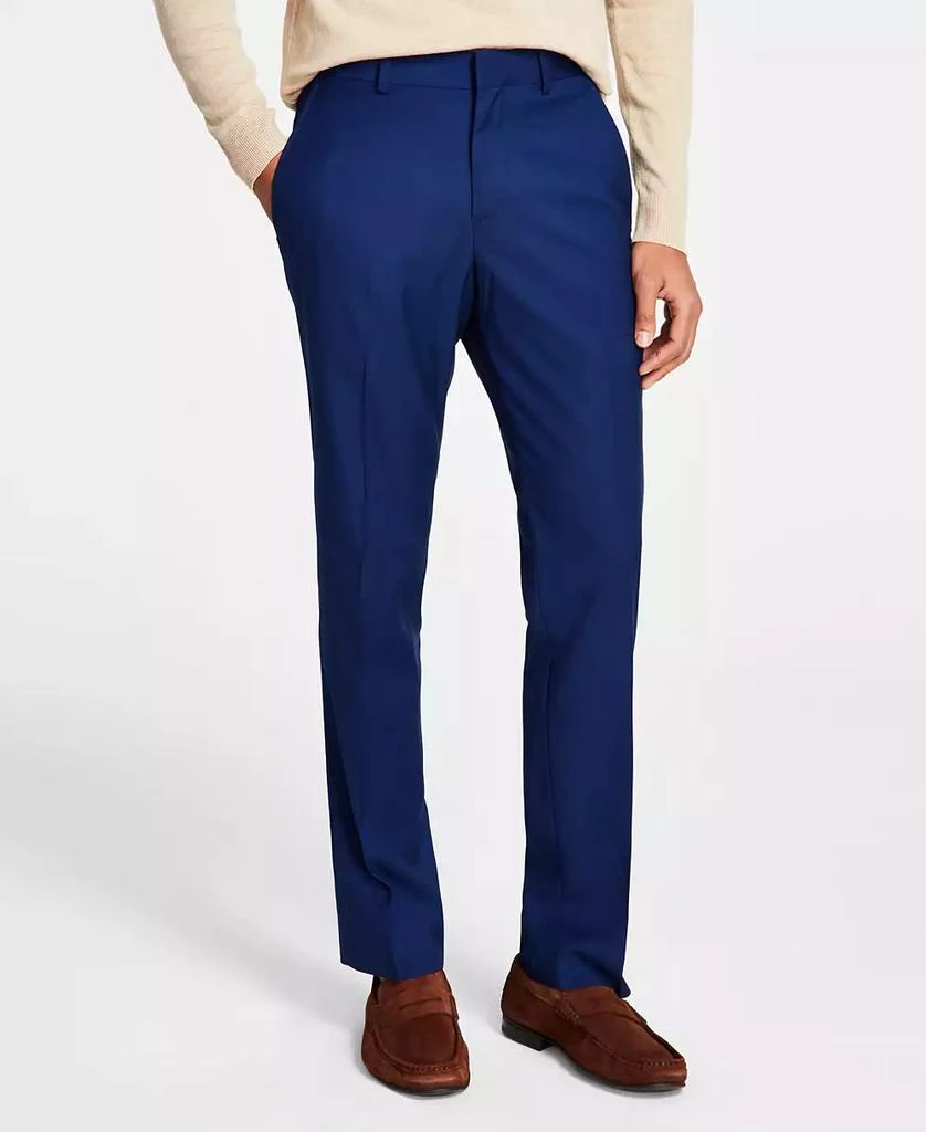 商品Kenneth Cole|Men's Techni-Cole Suit Separate Slim-Fit Pants,价格¥371,第2张图片详细描述