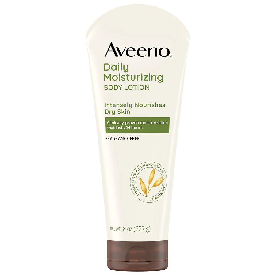 商品Aveeno|Daily Moisturizing Lotion with Oat for Dry Skin Fragrance Free,价格¥63,第1张图片