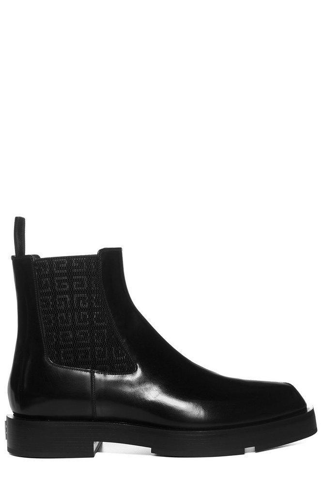 商品Givenchy|Givenchy Logo Detailed Chelsea Boots,价格¥4211-¥6316,第1张图片