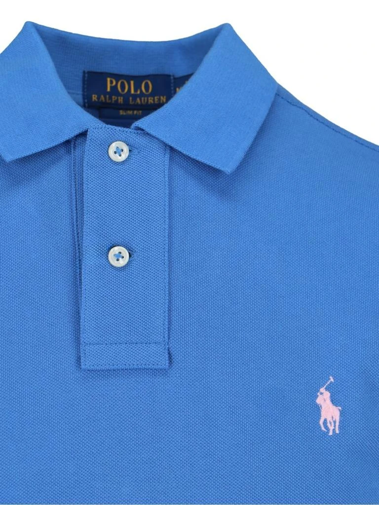 商品Ralph Lauren|Polo Ralph Lauren Logo Embroidered Short-Sleeved Polo Shirt,价格¥612,第3张图片详细描述