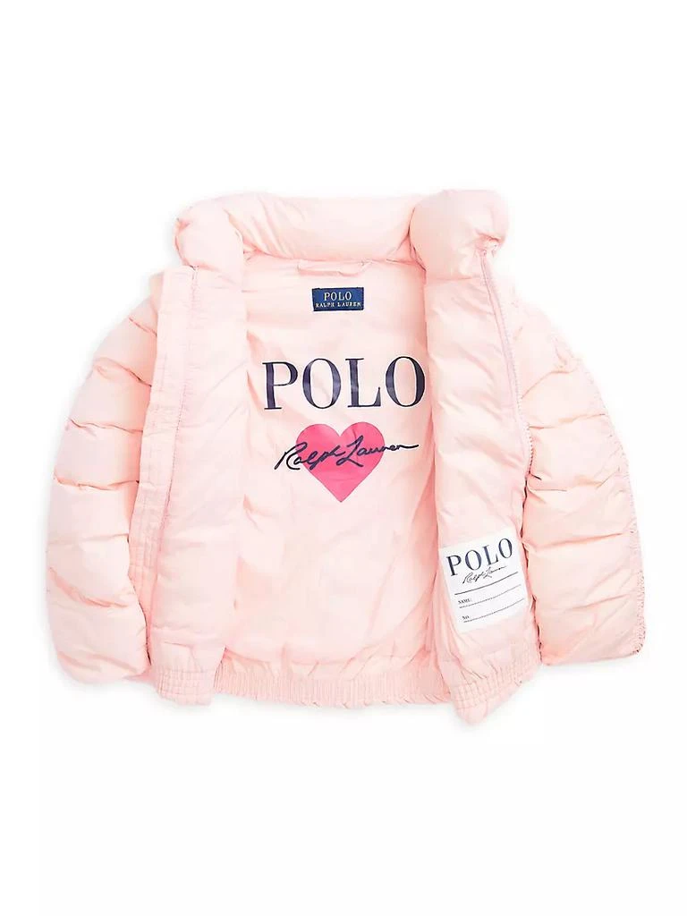 商品Ralph Lauren|Little Girl's & Girl's Perpetual Nylon Jacket,价格¥605-¥661,第5张图片详细描述