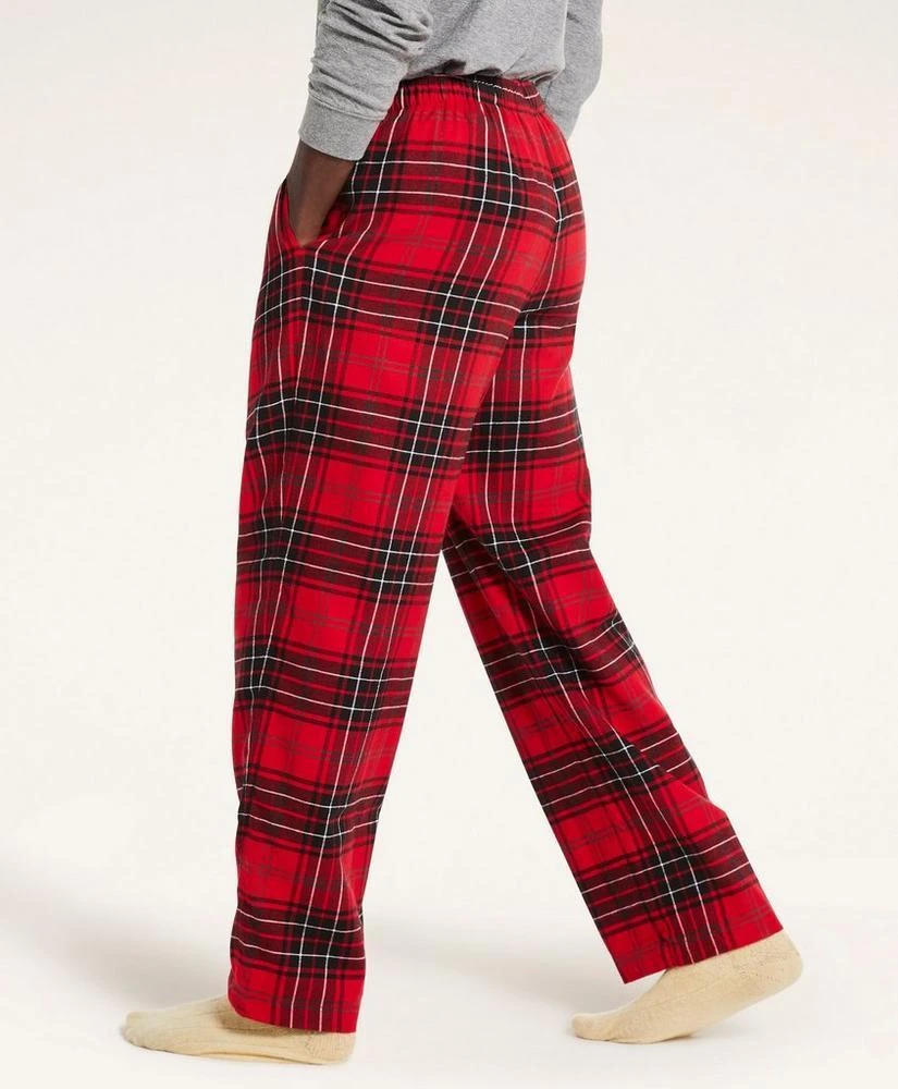 商品Brooks Brothers|Open Plaid Flannel Lounge Pants,价格¥82,第3张图片详细描述