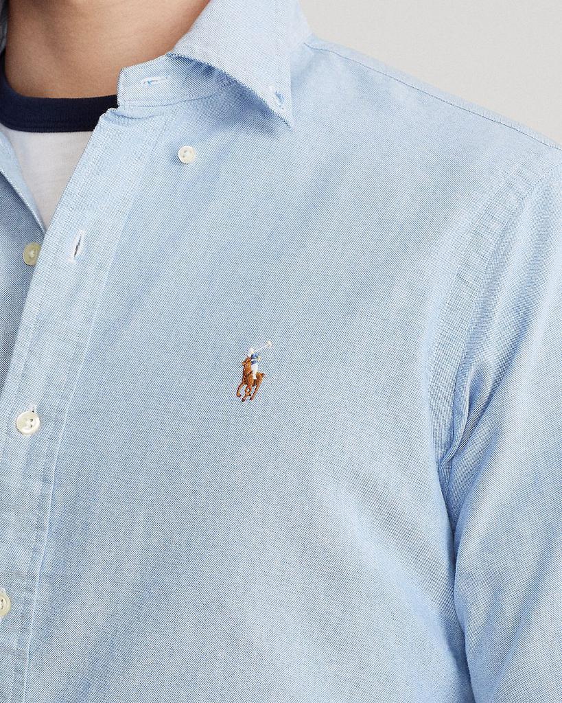 商品Ralph Lauren|Long Sleeve Cotton Oxford Button Down Shirt - Classic & Slim Stretch Fits,价格¥846,第7张图片详细描述