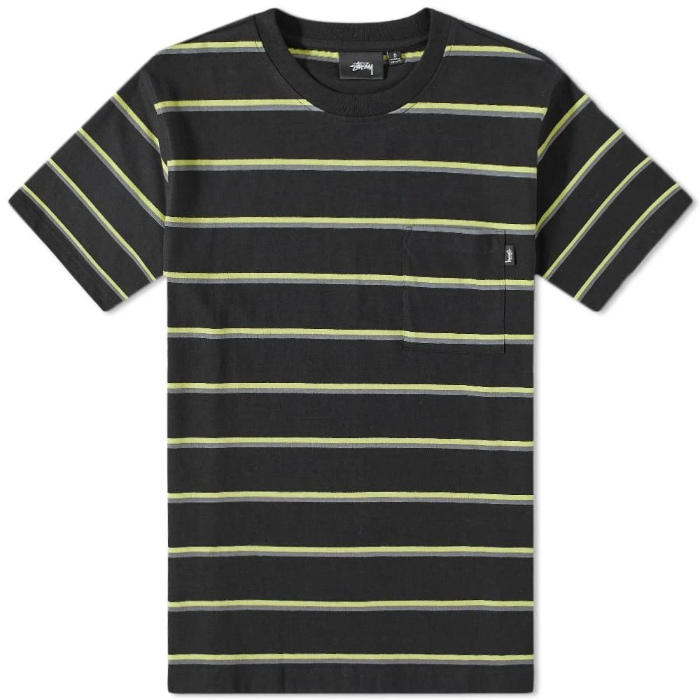 商品STUSSY|Stussy Classic Mini Stripe Tee,价格¥441,第1张图片