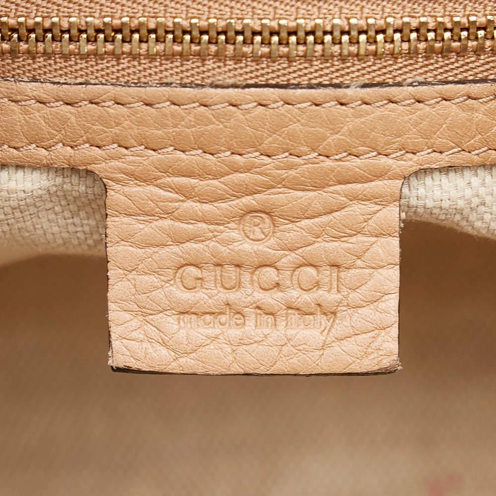 Gucci Beige/Brown Canvas and Leather Soho Cellarius Tote Bag 商品