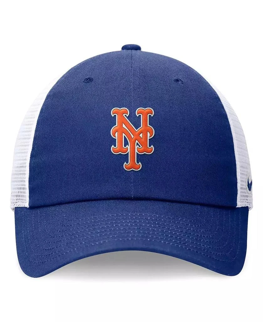 商品NIKE|Men's Royal New York Mets Club Trucker Adjustable Hat,价格¥238,第3张图片详细描述