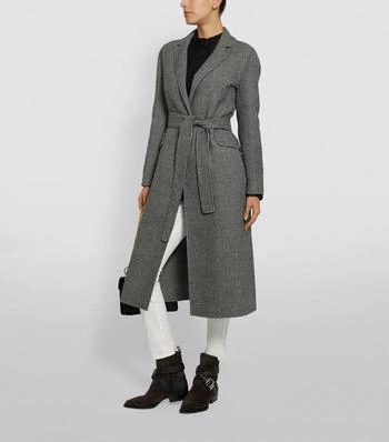 商品Max Mara|Houndstooth Double-Face Wool Coat,价格¥5809,第5张图片详细描述