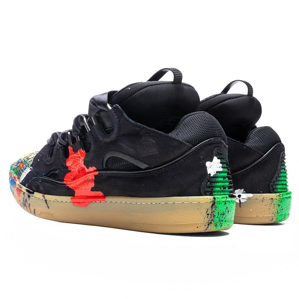 Lanvin x Gallery Dept. II Curb Sneakers - Black/Multicolor商品第3张图片规格展示