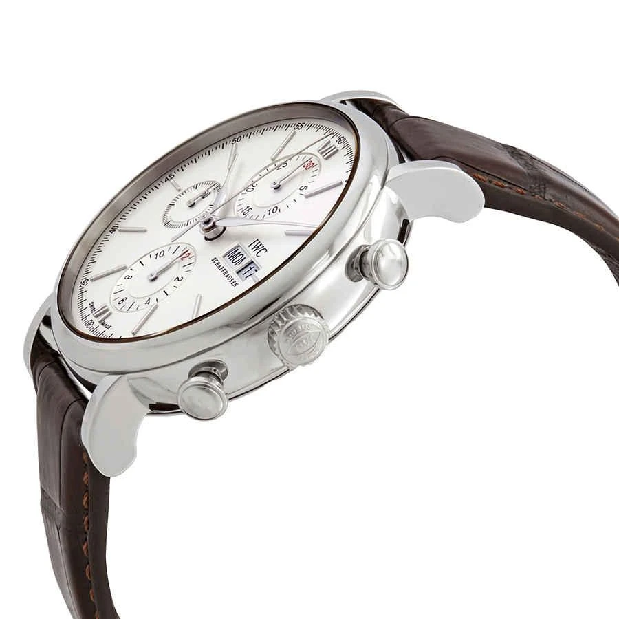 商品IWC Schaffhausen|Portofino Chronograph Edition 150 Years Automatic White Dial Men's Watch IW391027,价格¥36738,第2张图片详细描述