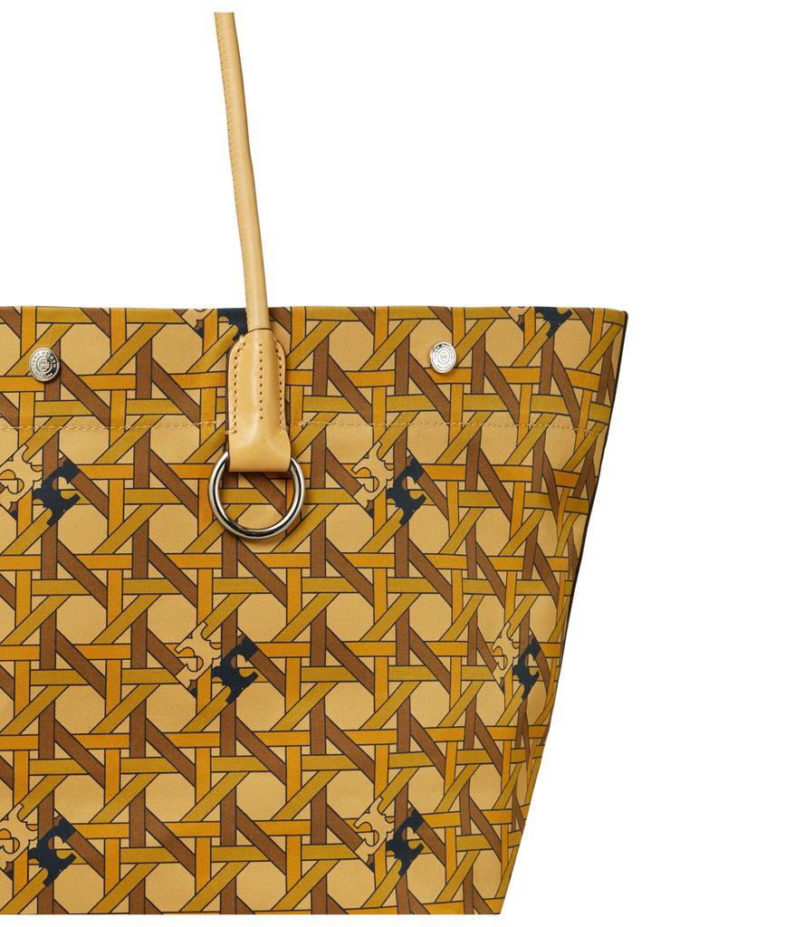 商品Tory Burch|Canvas Basket Weave Tote,价格¥3293,第6张图片详细描述