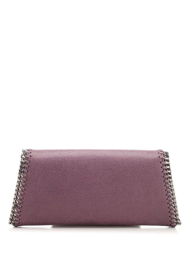 商品Stella McCartney|Stella McCartney Falabella Logo Charm Clutch Bag,价格¥5456,第2张图片详细描述