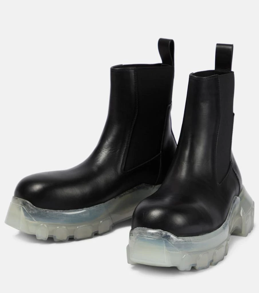 商品Rick Owens|Leather Chelsea boots,价格¥5829,第5张图片详细描述