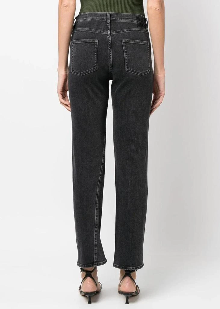 商品Totême|TOTEME Grey Twisted Seam Jeans,价格¥1385,第4张图片详细描述