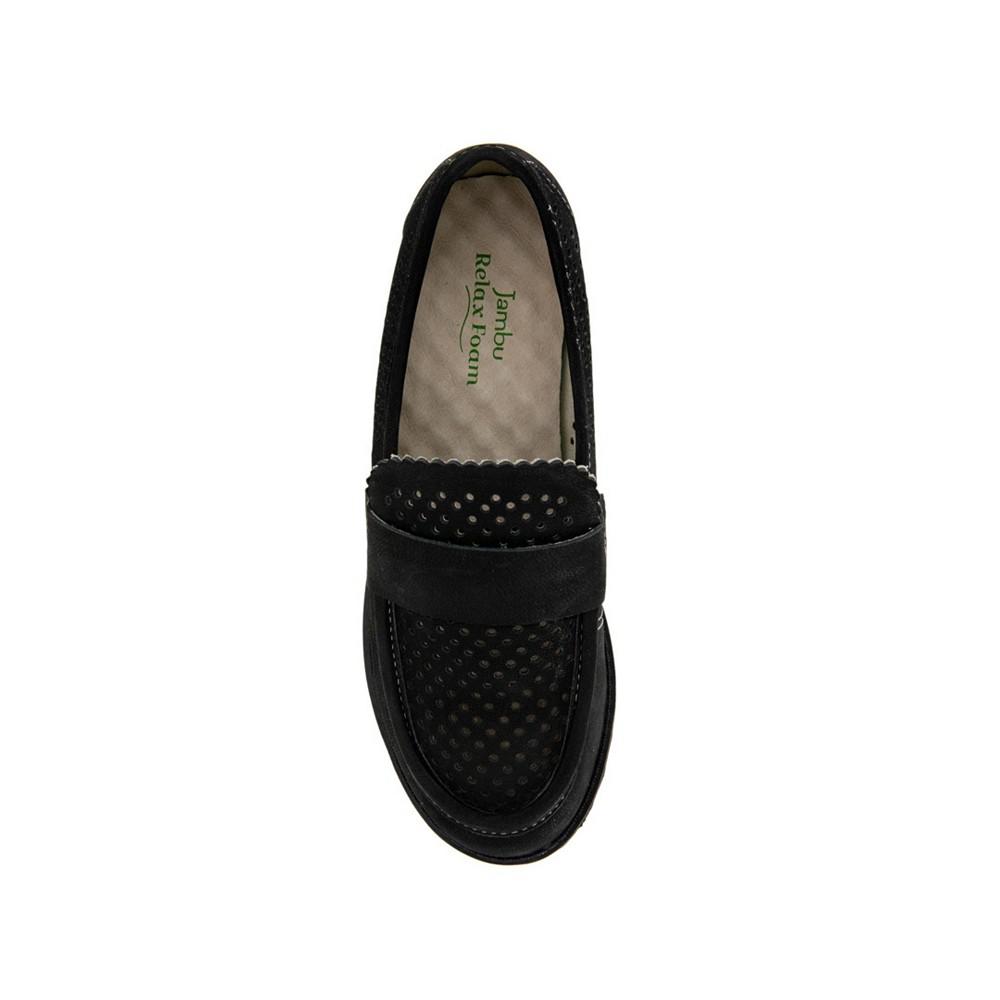 Women's Jessie Slip-on Moccasin Flat Sandals商品第4张图片规格展示