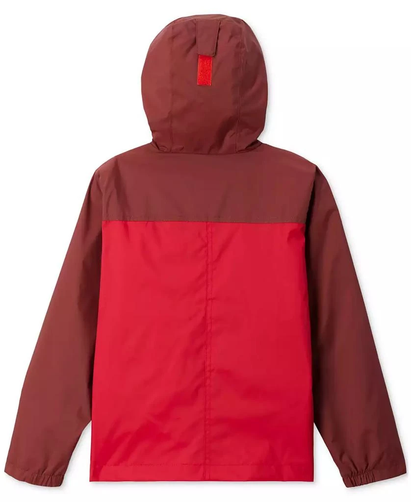 商品Columbia|Big Boys Rain-Zilla Fleece-Lined Full-Zip Hooded Rain Jacket,价格¥247,第2张图片详细描述