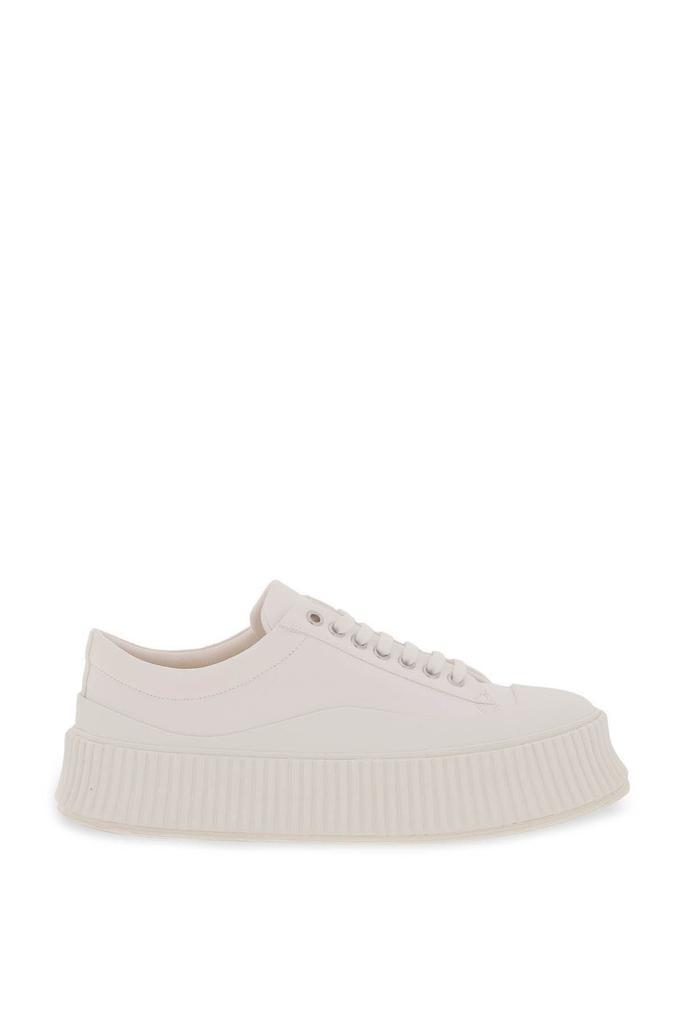 商品Jil Sander|CANVAS PLATFORM SNEAKERS,价格¥3158,第1张图片