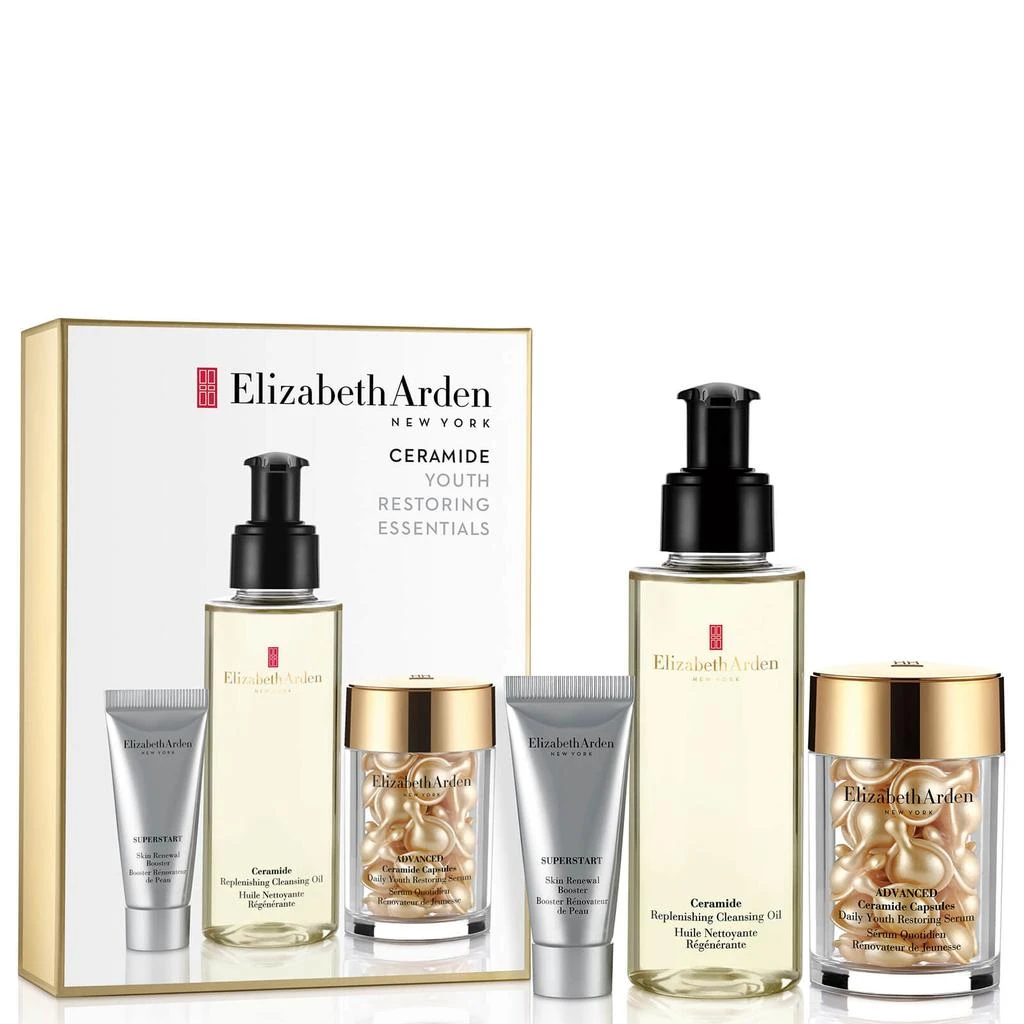 商品Elizabeth Arden|Elizabeth Arden Ceramide Youth Resorting Essentials (3 Piece Set) (Worth $68.00),价格¥476,第1张图片