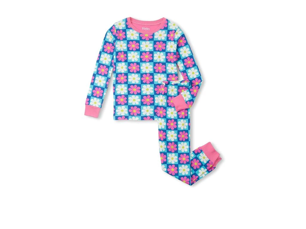 商品Hatley|Checked Daisy Cotton Pajama Set (Toddler/Little Kid/Big Kid),价格¥301,第1张图片