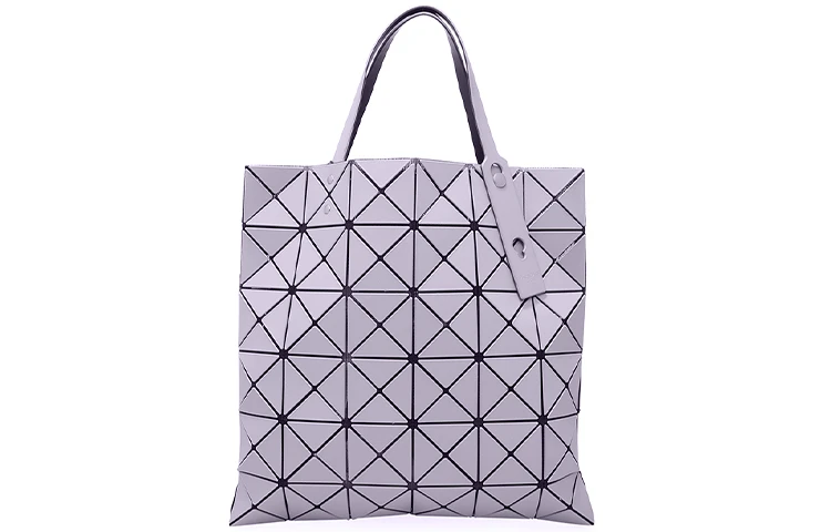 商品[国内直发] Issey Miyake|三宅一生 Lucent系列  六格大容量 PVC 托特包Tote包购物袋电脑包单肩手提包 中号 女款 紫罗兰色,价格¥3818,第1张图片