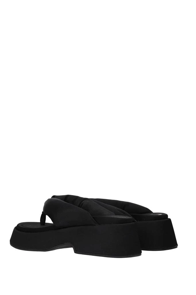 商品Ganni|Flip flops Fabric Black,价格¥1047,第4张图片详细描述