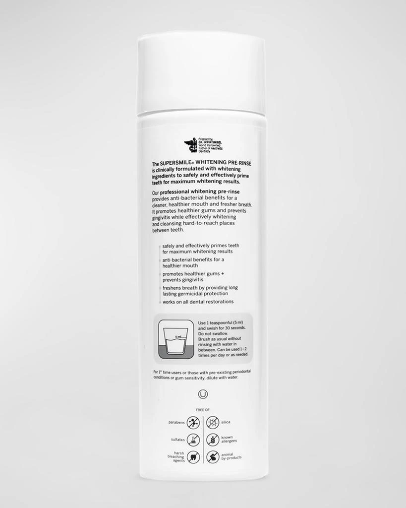 商品Supersmile|Whitening Pre-Rinse, 16 oz.,价格¥155,第2张图片详细描述