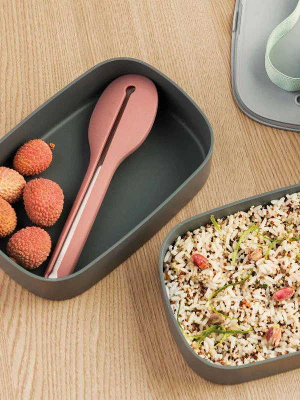 商品BergHOFF|1.7 Quart Leo 3-Piece Bento Box Set With Strap,价格¥357,第2张图片详细描述