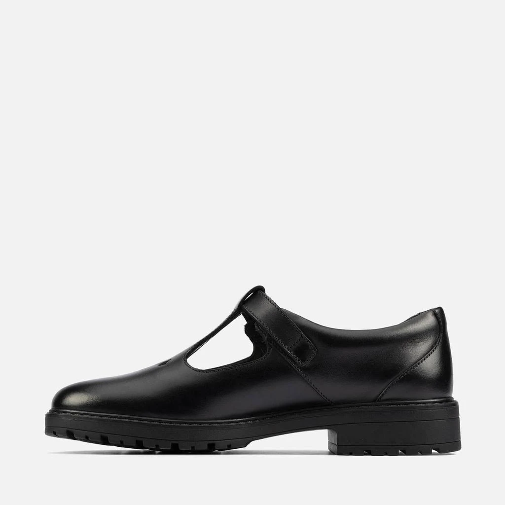 商品Clarks|Clarks Youth Dempster Bar School Shoes - Black Leather,价格¥314,第3张图片详细描述