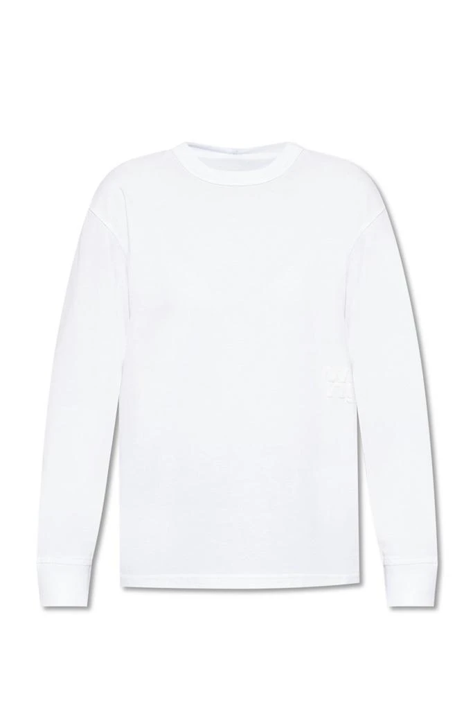 商品Alexander Wang|T By Alexander Wang Logo Print Long-Sleeved T-Shirt,价格¥1479,第1张图片