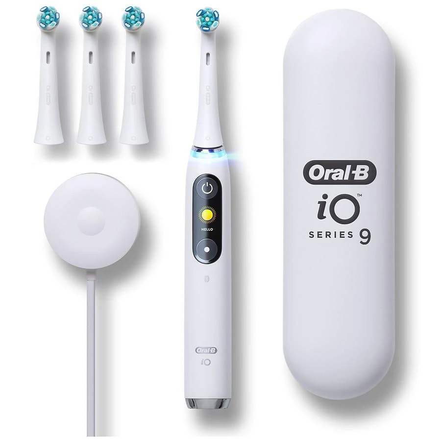 商品Oral-B|iO Series 9 Electric Toothbrush with 4 Brush Heads,价格¥2475,第3张图片详细描述