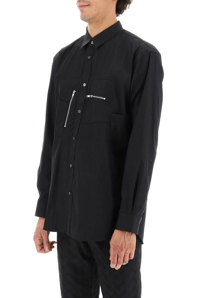 商品Comme des Garcons|Comme des Garçons Shirt Zip Detailed Buttoned Shirt,价格¥2201,第4张图片详细描述