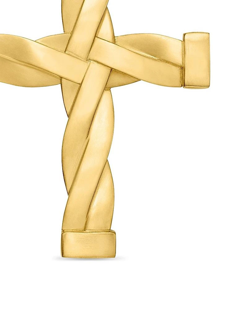 DY Helios™ Cross Pendant in 18K Yellow Gold, 48MM 商品