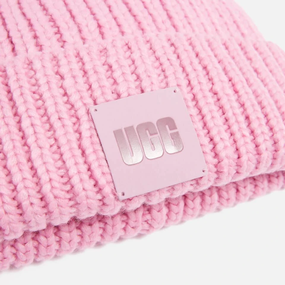 商品UGG|UGG Airy Ribbed Knit Beanie,价格¥214,第3张图片详细描述