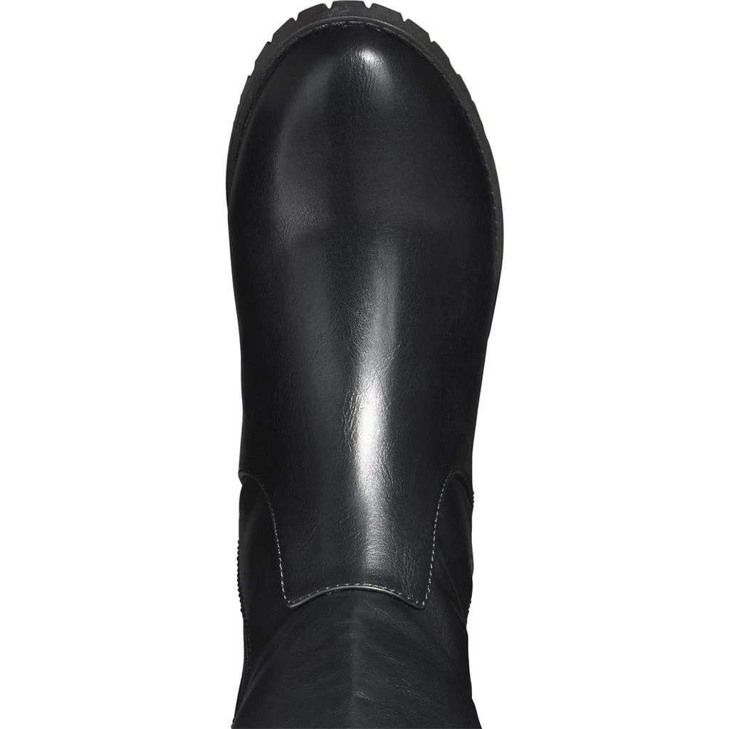 商品Material Girl|Material Girl Womens Webby Mixed Media Studded Over-The-Knee Boots,价格¥153,第4张图片详细描述