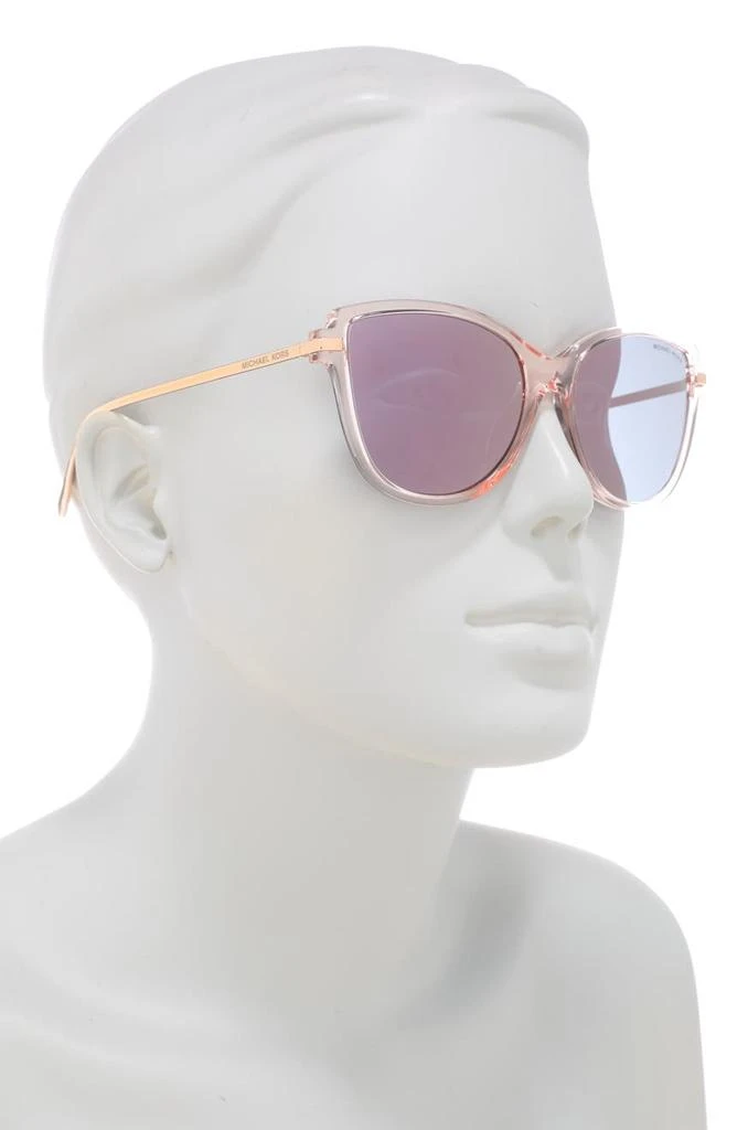 商品Michael Kors|56mm Cat Eye Sorrento Sport Sunglasses,价格¥413,第3张图片详细描述