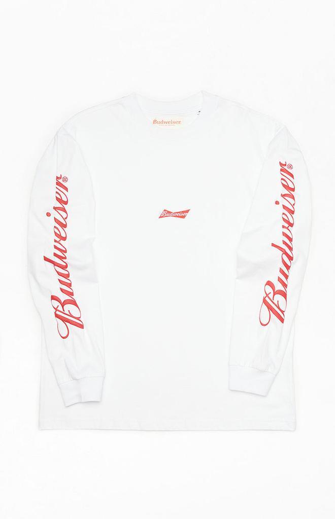 商品Budweiser|By PacSun Script Long Sleeve T-Shirt,价格¥225,第1张图片