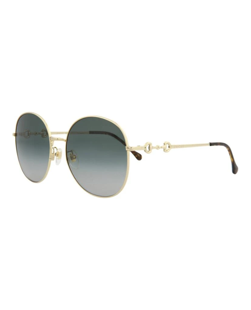 商品Gucci|Round-Frame Metal Sunglasses,价格¥1083,第2张图片详细描述