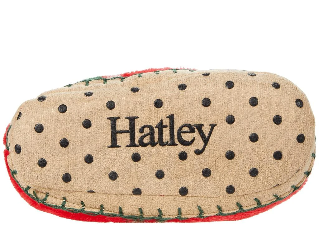 商品Hatley|Holiday Moose Fleece Slippers (Toddler/Little Kid),价格¥98,第3张图片详细描述