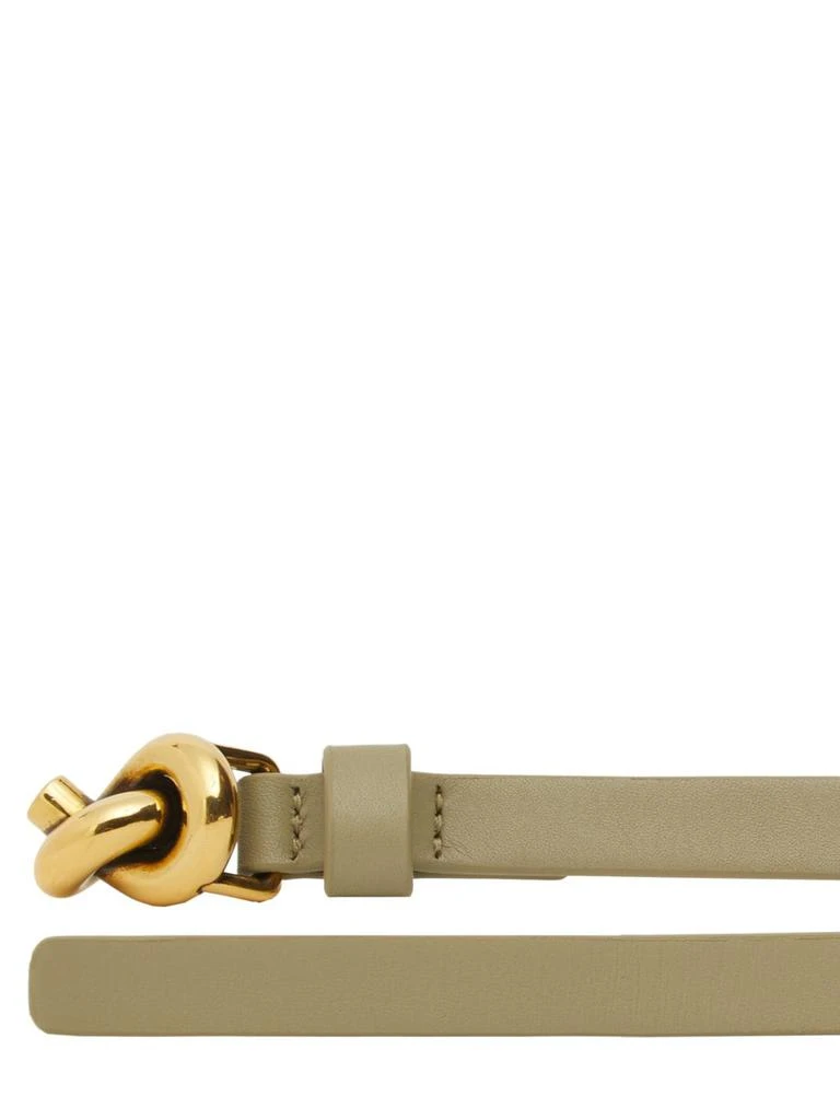 商品Bottega Veneta|1.2cm Knot Leather Belt,价格¥4153,第2张图片详细描述