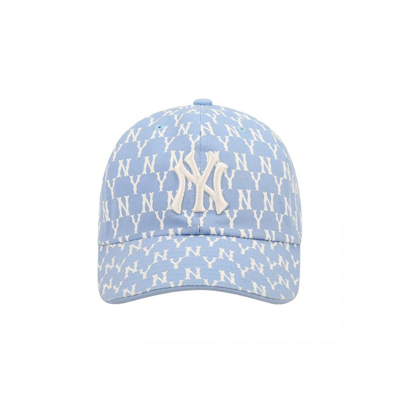 【享贝家】（国内现货）MLB 新款NY字母时尚帽子棒球帽 男女同款 天蓝色 32CPFA111-50S-FREE G-QD商品第2张图片规格展示