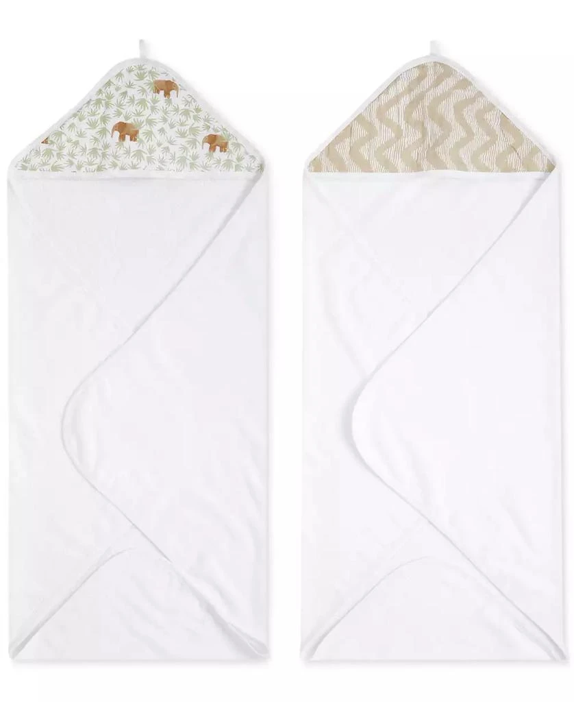 商品aden + anais|Baby Boys or Baby Girls Hooded Bath Towels, Pack of 2,价格¥255,第1张图片