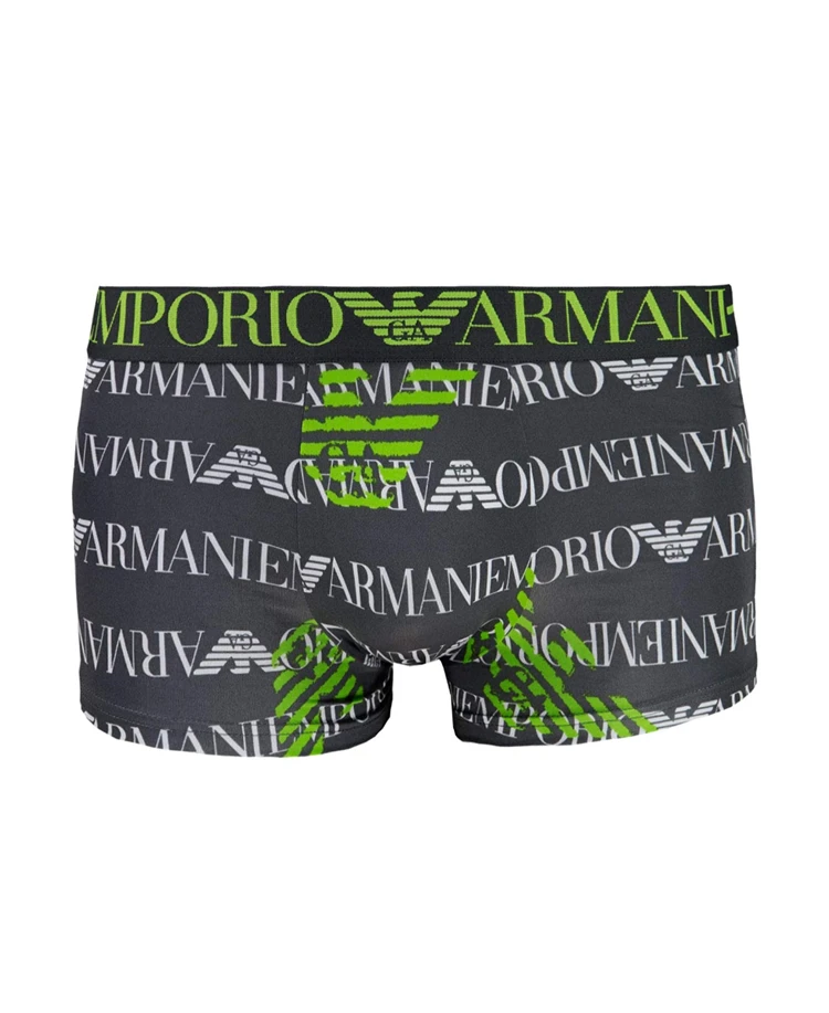 商品Emporio Armani|EMPORIO ARMANI 灰色男士内裤 1112909P536-21144,价格¥296,第1张图片