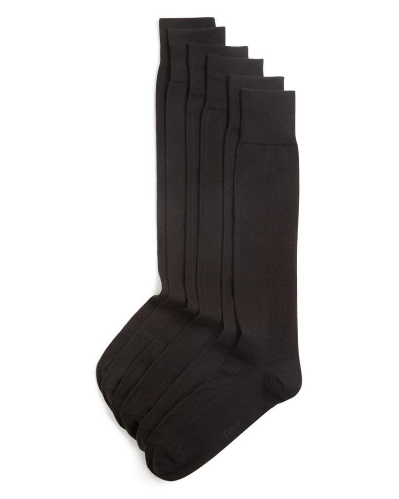 商品Ralph Lauren|Over-The-Calf Assorted Dress Socks, Pack of 3,价格¥206,第3张图片详细描述