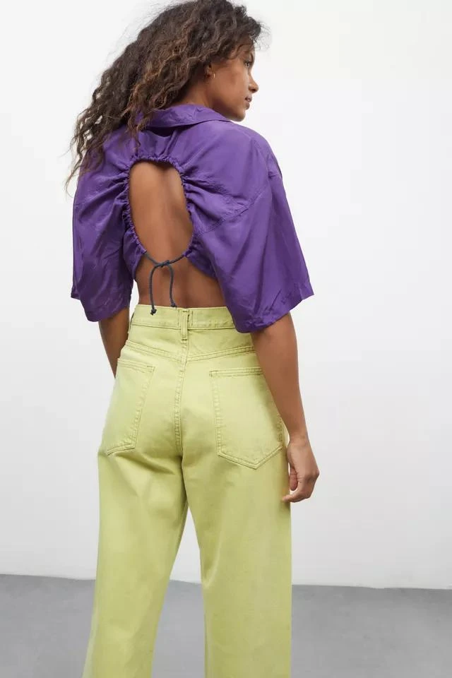 商品Urban Renewal|Urban Renewal Remade Open Back Drawstring Shirt,价格¥188,第1张图片