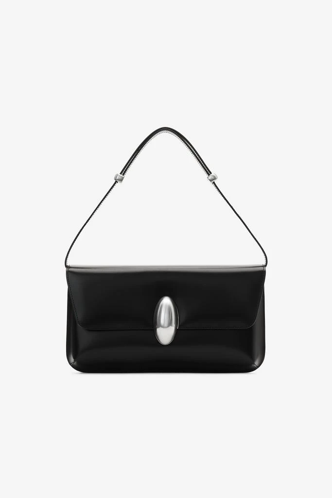 商品Alexander Wang|Dome Structured Flap Bag In Leather,价格¥6576,第1张图片