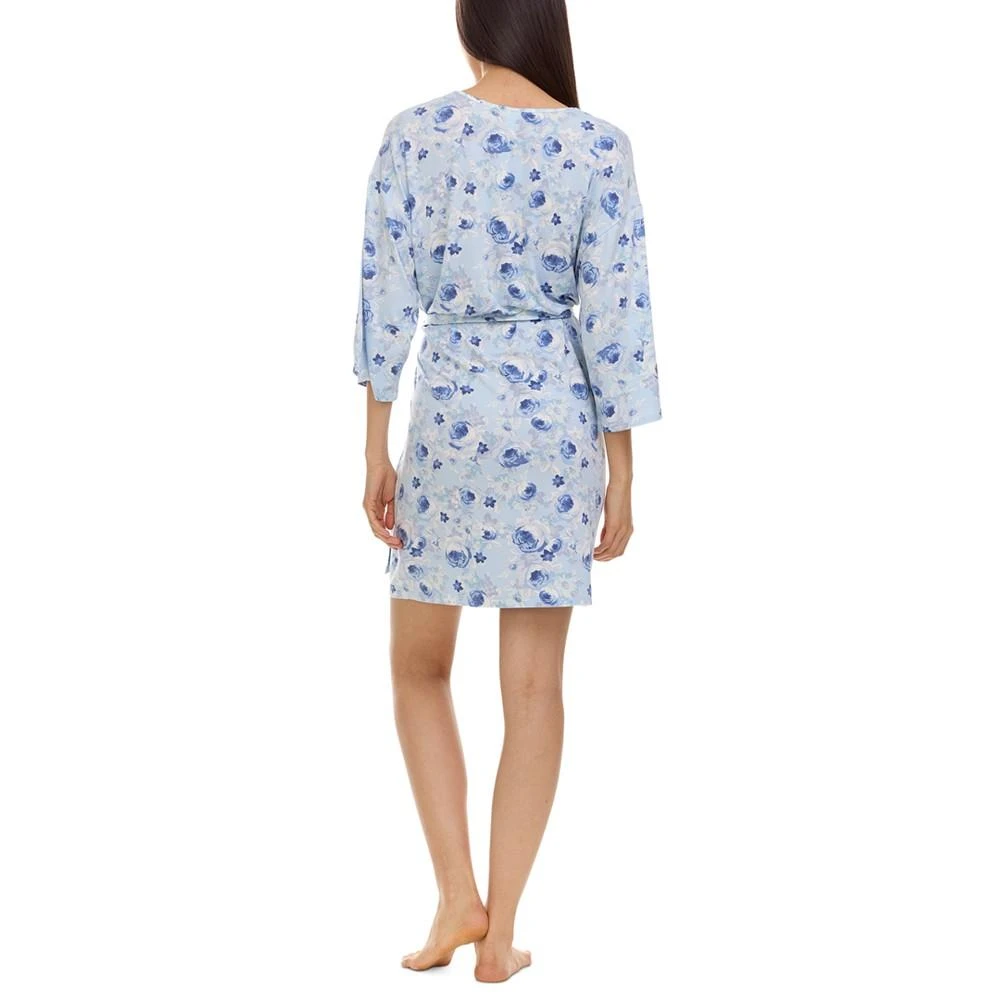 商品Flora Nikrooz|Adalynn Wrap Robe, Cami & Shorts Travel Pajama Set,价格¥78,第3张图片详细描述