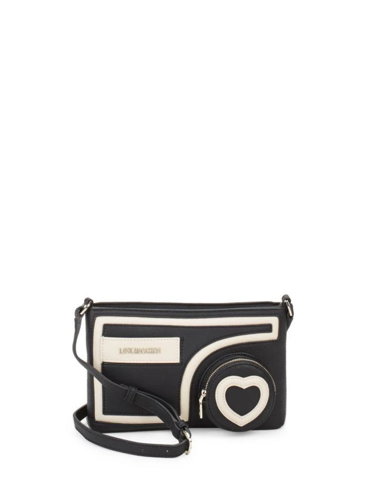 商品Moschino|Faux Leather Shoulder Bag,价格¥708,第1张图片