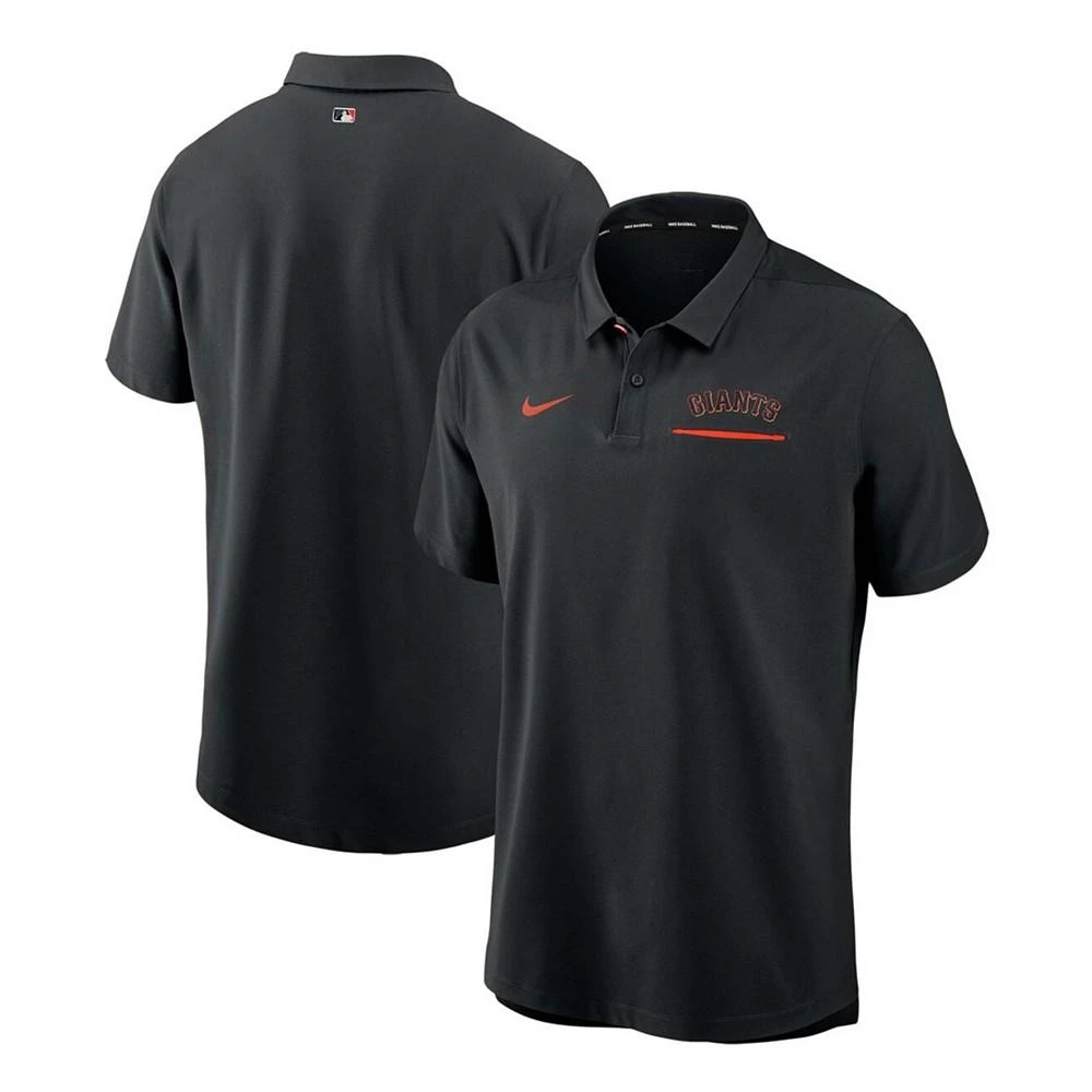 商品NIKE|Men's Black San Francisco Giants Authentic Collection Performance Polo Shirt,价格¥649,第1张图片