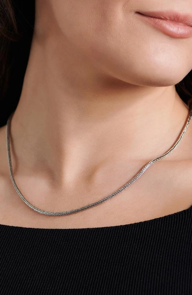 商品DEVATA|Sterling Silver Chain Necklace,价格¥562,第5张图片详细描述