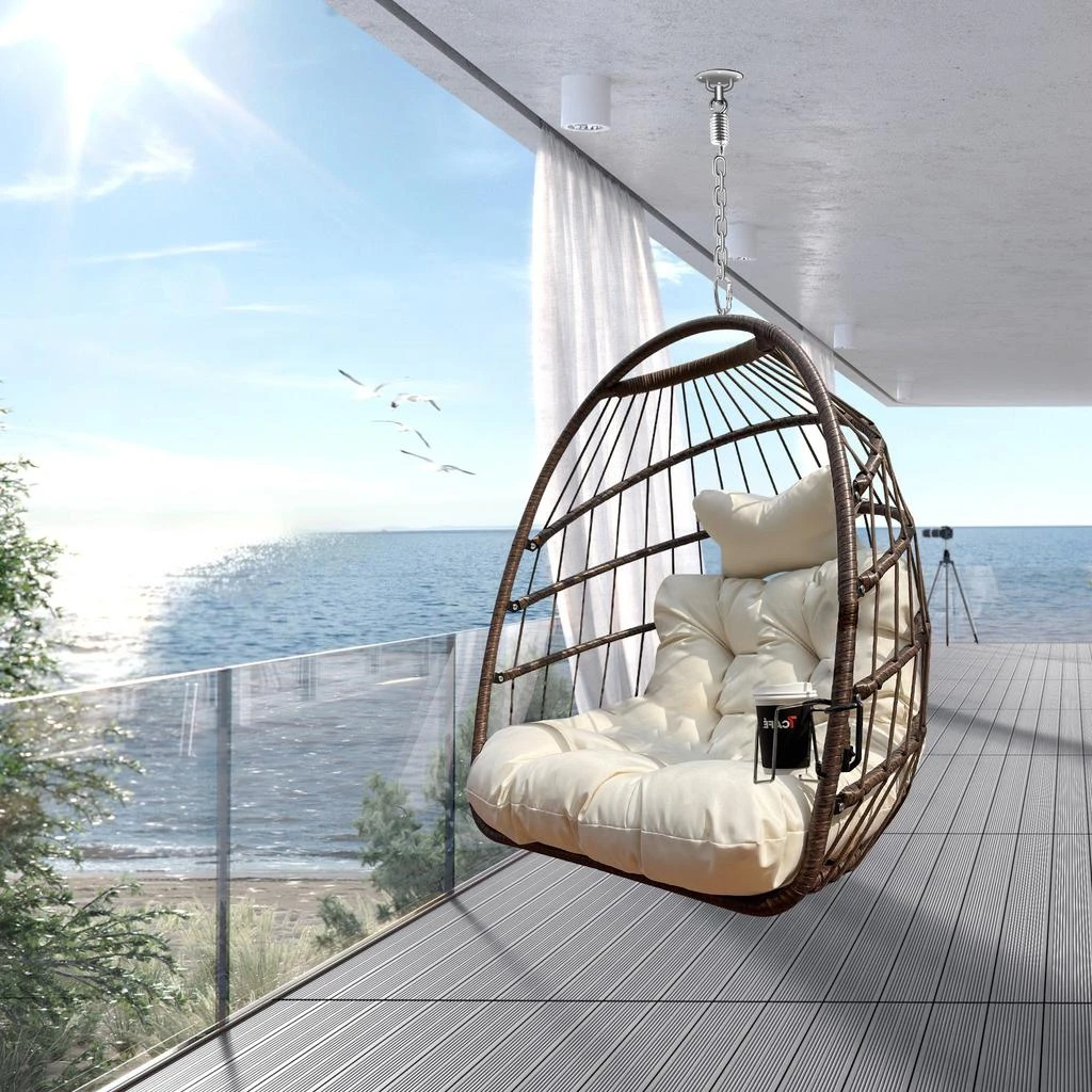 商品Simplie Fun|Swing Hammock Egg Basket Chairs,价格¥1455,第2张图片详细描述